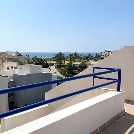 Atico Con Vistas Al Mar En Primera Linea De Playa Vera Exteriör bild